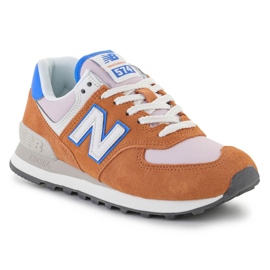 New Balance Nové balanční boty WL574QB pomerančový