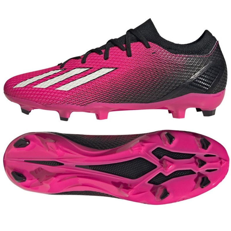 Kopačky Adidas X Speedportal.3 Fg M GZ5076 růžový růže a fialové