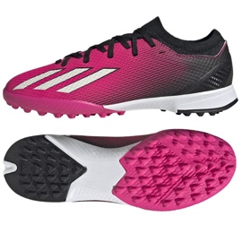 Kopačky Adidas X Speedportal.3 Tf Jr GZ2465 růžový růže a fialové