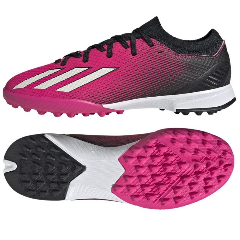 Kopačky Adidas X Speedportal.3 Tf Jr GZ2465 růžový růže a fialové