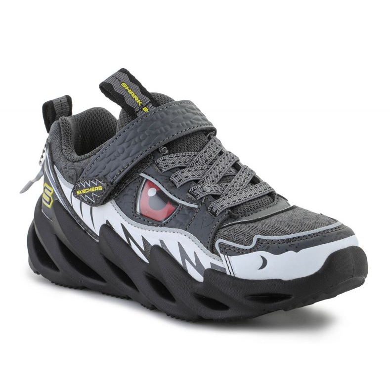 Boty Skechers Shark Bots Surf Patrol 402112L-CCBK šedá