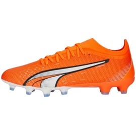 Kopačky Puma Ultra Match FG/AG M 107217 01 pomerančový pomeranče a červené