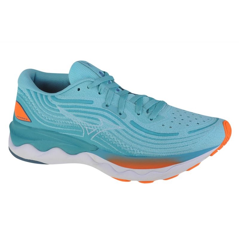 Boty Mizuno Wave Skyrise 4 W J1GD230921 modrý