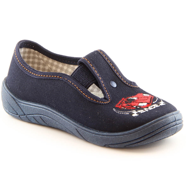 Chlapecké pantofle do mateřské školy Nazo N017ADW modrý