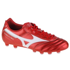 Kopačky Mizuno Morelia Ii Pro Md M P1GA221360 červený pomeranče a červené