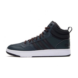 Boty adidas Hoops 3.0 Mid Wtr M GW6702 zelený