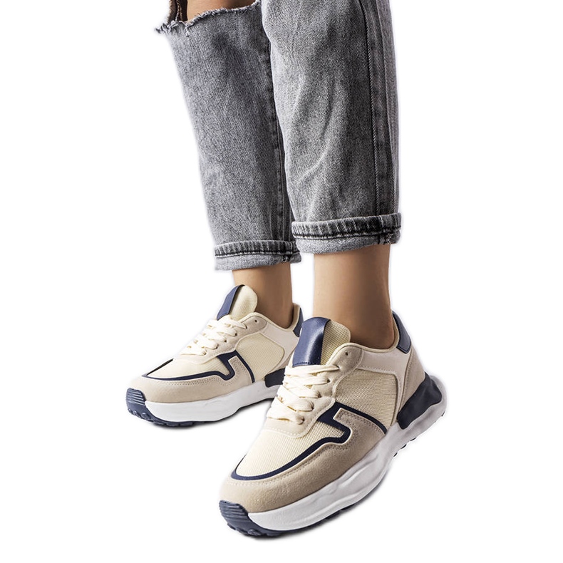 Sportovní béžové tenisky Lothair béžový