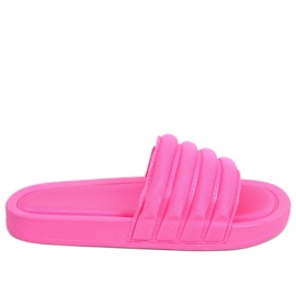 Dámské pantofle Minno Fuchsia růžový