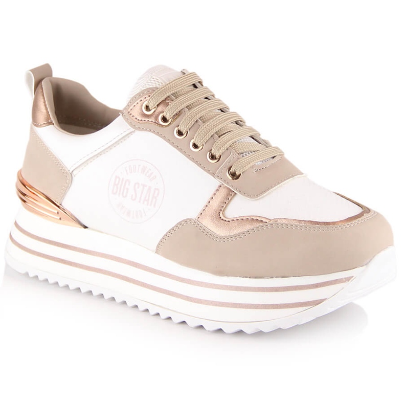 Dámské sportovní boty tenisky na platformě multicolor Big Star LL274584 vícebarevný