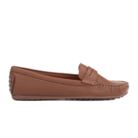 Marco Shoes Mokasíny s flexibilní podrážkou hnědý