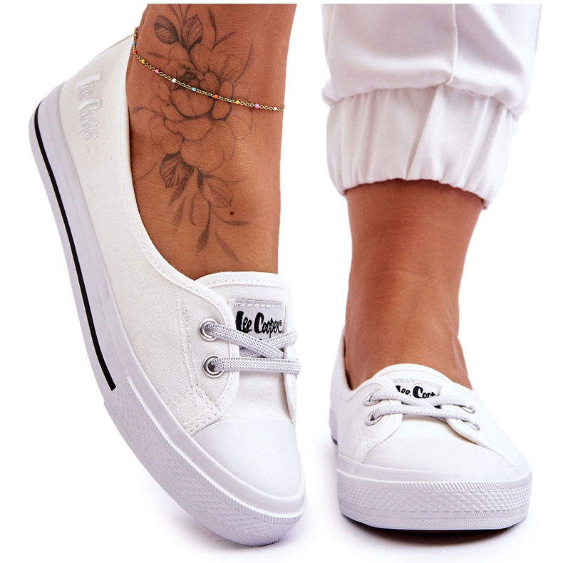 Dámské tenisky Lee Cooper LCW-23-31-1791L Bílé bílý