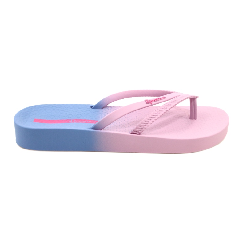 Dámské žabky Rekreační ipanema 83385 AJ183 Pink-Blue růžový