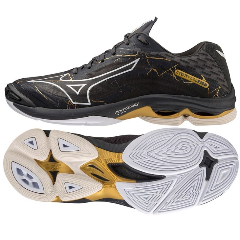 Volejbalové boty Mizuno Wave Lightning Z7 M V1GA220041 odstíny šedi