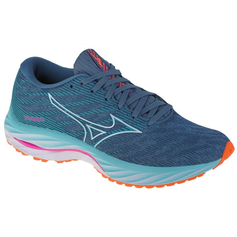 Běžecké boty Mizuno Wave Rider 26 W J1GD220371 modrý Běžecké boty Mizuno Wave Rider 26 W J1GD220371 modrý