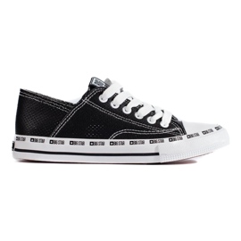 Klasické černé tenisky pro ženy Big Star FF274023B černý