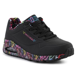 Boty Skechers Uno Loving Love 155506-BBK černý
