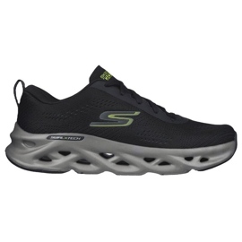 Boty Skechers Go Run Swirl Tech M 220303-BKLM černá Boty Skechers Go Run Swirl Tech M 220303-BKLM černá