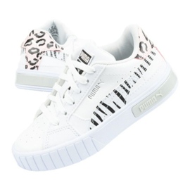 Sportovní boty Puma Cali Star Jr 383186 01 bílý černý růžový