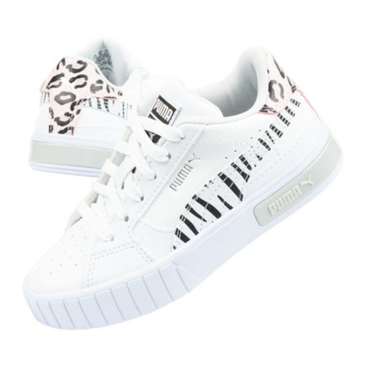 Sportovní boty Puma Cali Star Jr 383186 01 bílý černá růžový