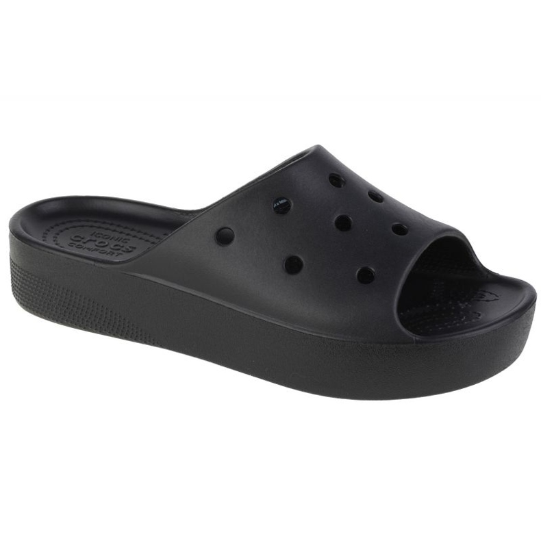 Crocs Classic Platform Slide W 208180-001 černá
