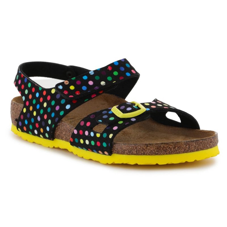 Birkenstock Colorado Rivet Logo Digital Dots Black Jr Sandals 1023611 vícebarevný
