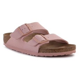 Pantofle Birkenstock Arizona Rivet Logo W 1021473 růžový Pantofle Birkenstock Arizona Rivet Logo W 1021473 růžový