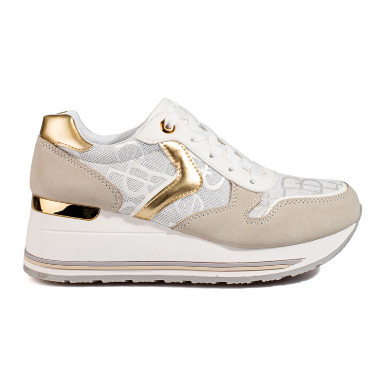 Dámské tenisky na klínku Shelovet béžový