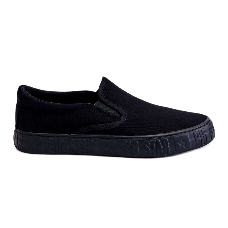 Dámské Sneakers Slip-On Big Star LL274392 Black černá