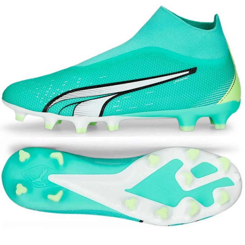 Boty Puma Ultra Match Ll FG/AG M 107243 03 zelená zelená