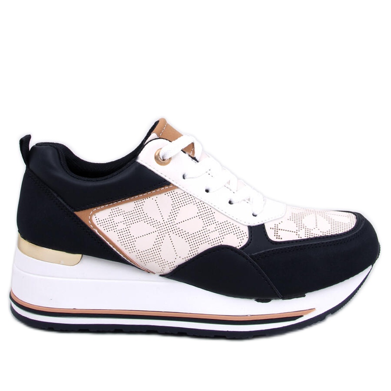 Greer Černé tenisky na klínku černá