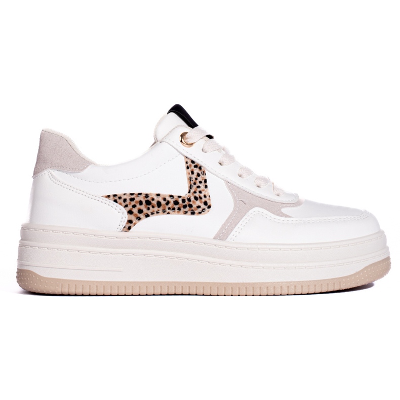 Tenisky Shelovet s robustní podrážkou bílý