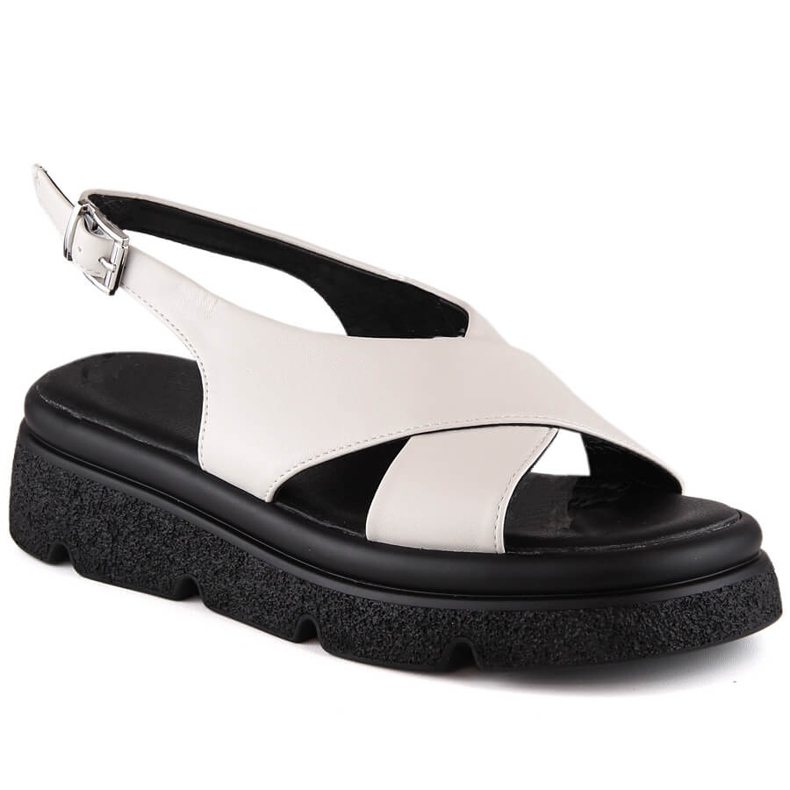 Dámské béžové sandály na platformě Jezzi 5473 béžový