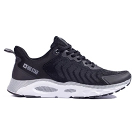 Pánské černé sportovní boty Big Star LL174096 Memory Foam černý