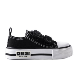 Dětské černé tenisky Big Star KK374080 černý