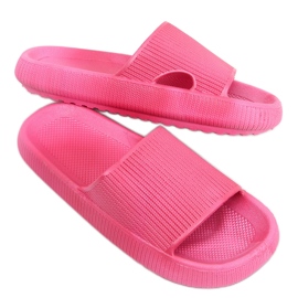 BM Poduškové pantofle Yang Fuchsia růžový