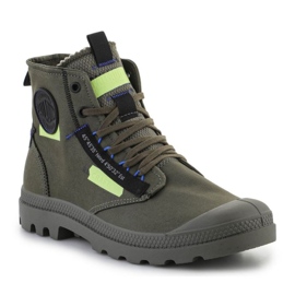 Boty Palladium Pampa Hi Re-Craft U 77220-309-M zelený
