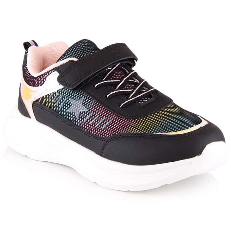 Sportovní boty na suchý zip Miss EVE422 černá Sportovní boty na suchý zip Miss EVE422 černá