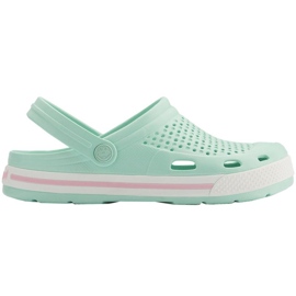 Dřeváky Coqui Lindo W 6413-100-4432B/6413-100-4432 zelená