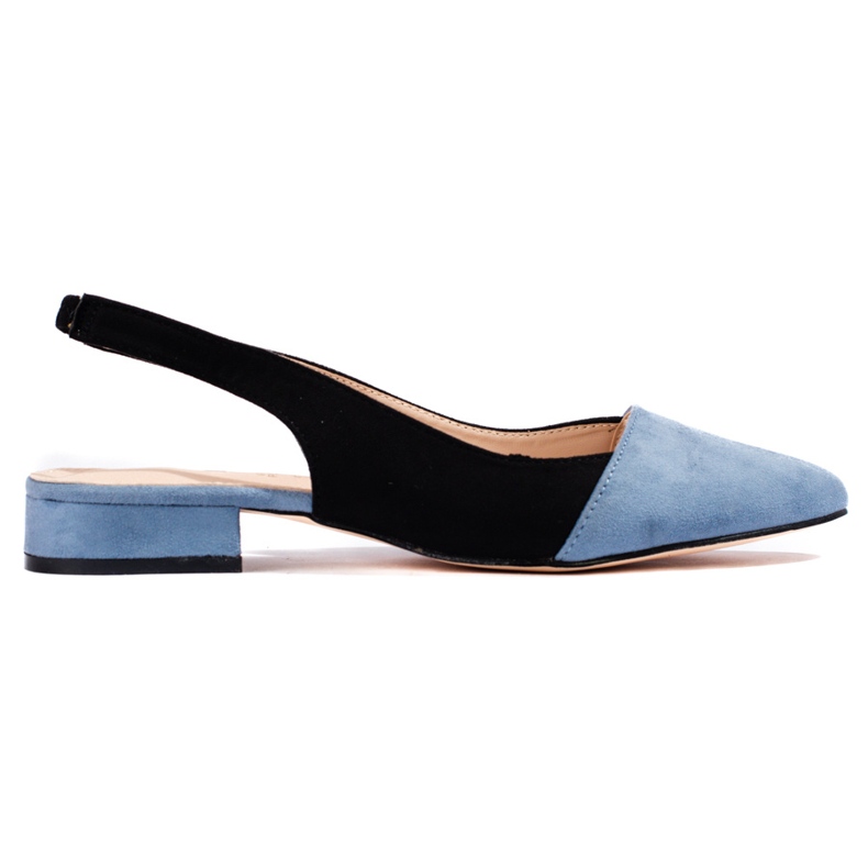 Dámské lodičky na otevřeném podpatku Shelovet černá