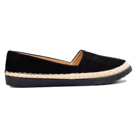 W. Potocki Dámské černé semišové slip-on tenisky značky Potocki černý
