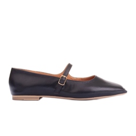 Marco Shoes Balerínky ve stylu Mary Jane černý