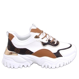 BM Bílé tenisky na klínku Nesbit bílý BM Bílé tenisky na klínku Nesbit bílý