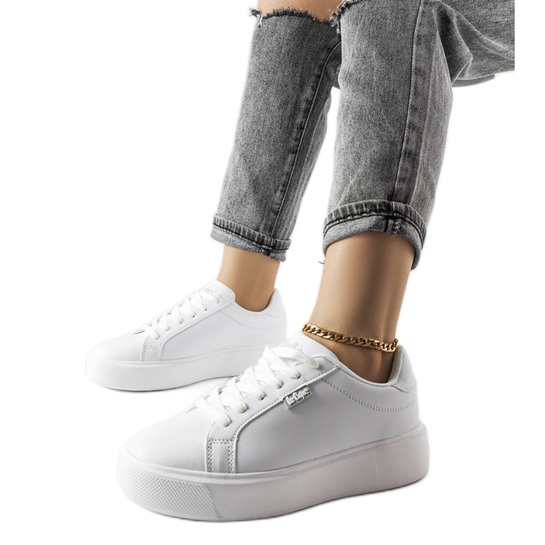 Bílé tenisky Lee Cooper LCW-23-32-1707L bílý Bílé tenisky Lee Cooper LCW-23-32-1707L bílý