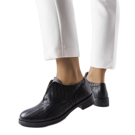 Béžové brogues LS5379 Taupe černý