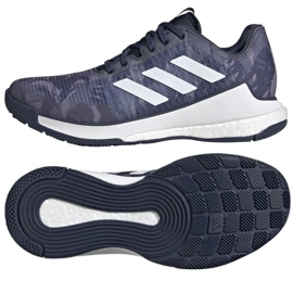 Volejbalové boty adidas CrazyFlight W HR0632 modrý modrý Volejbalové boty adidas CrazyFlight W HR0632 modrý modrý