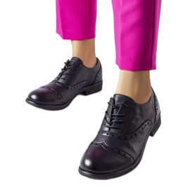 Černé boty LS5379 Black černý