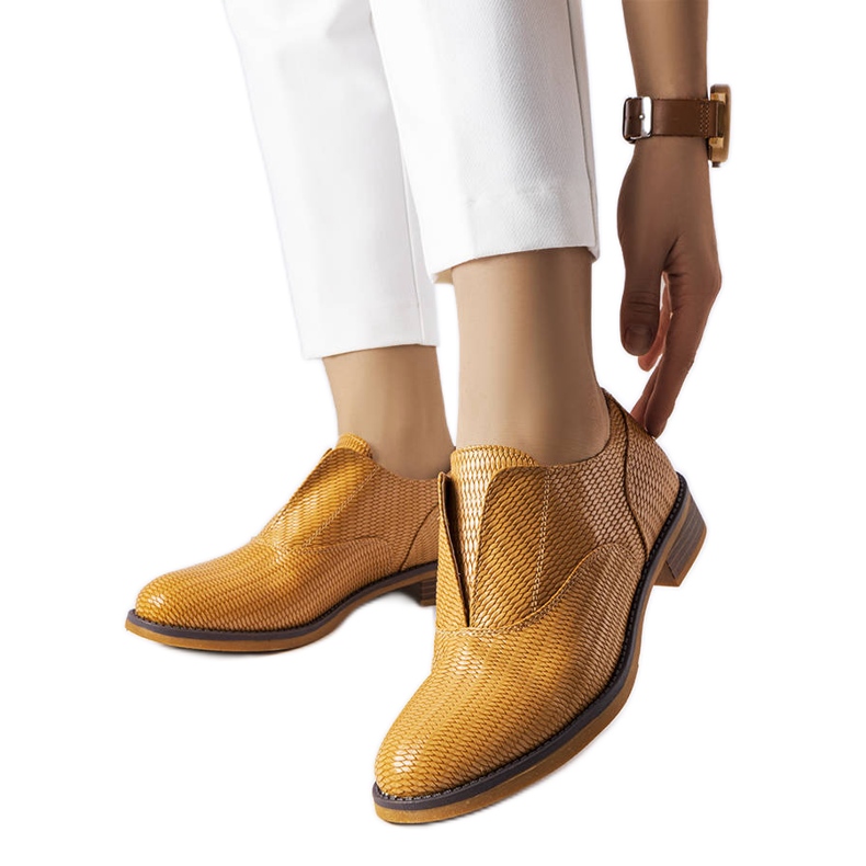 Světle hnědé boty LS5379 Taupe hnědý