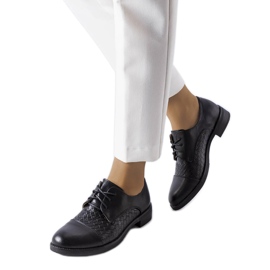 Černé boty LS5379 Black černý