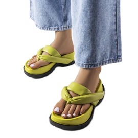 Zelené žabky od Lachapelle zelená