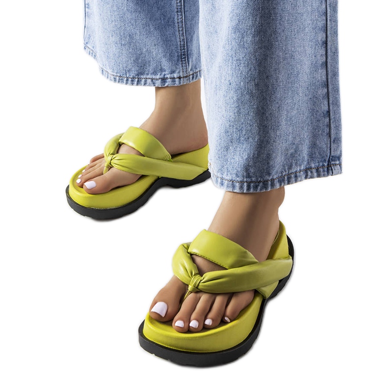 Zelené žabky od Lachapelle zelená